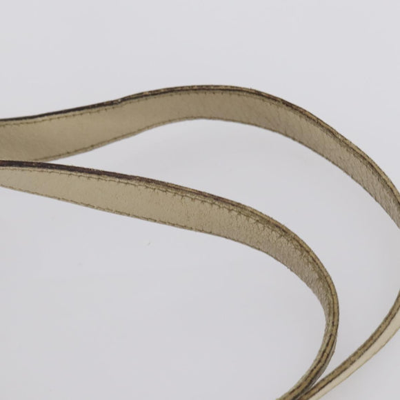 GUCCI GG Canvas Shoulder Bag 2 Set Red Gold Auth 146898