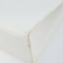 GUCCI Hand Bag Leather White Gold 001 2122 1773 Auth 146899-9