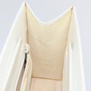 GUCCI Hand Bag Leather White Gold 001 2122 1773 Auth 146899-19