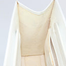 GUCCI Hand Bag Leather White Gold 001 2122 1773 Auth 146899-20