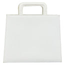 GUCCI Hand Bag Leather White Gold 001 2122 1773 Auth 146899-2