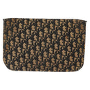 Christian Dior Celine Macadam Canvas Bag PVC Leather 2 Set Brown Navy Auth 146900-3