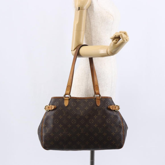 LOUIS VUITTON Monogram Batignolles Horizontal Tote Bag M51154 LV Auth 146901