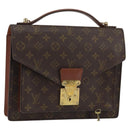 LOUIS VUITTON Monogram Monceau 28 Hand Bag M51185 LV Auth 146903-1
