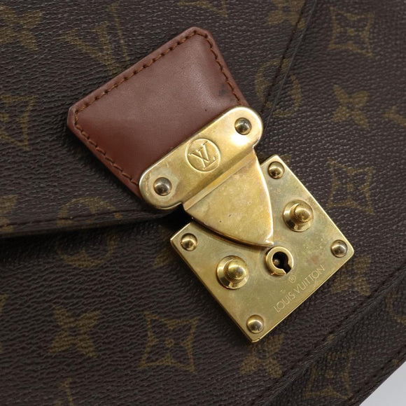 LOUIS VUITTON Monogram Monceau 28 Hand Bag M51185 LV Auth 146903