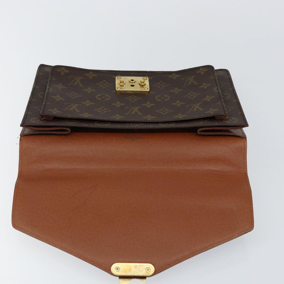 LOUIS VUITTON Monogram Monceau 28 Hand Bag M51185 LV Auth 146903