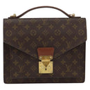 LOUIS VUITTON Monogram Monceau 28 Hand Bag M51185 LV Auth 146903-13