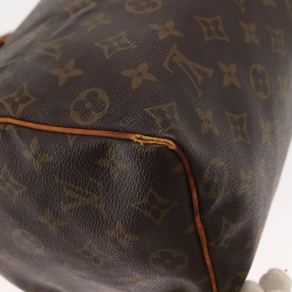 LOUIS VUITTON Monogram Speedy 25 Hand Bag M41528 LV Auth 146904