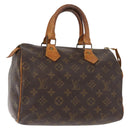 LOUIS VUITTON Monogram Speedy 25 Hand Bag M41528 LV Auth 146904-1