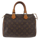 LOUIS VUITTON Monogram Speedy 25 Hand Bag M41528 LV Auth 146904-13