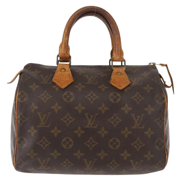 LOUIS VUITTON Monogram Speedy 25 Hand Bag M41528 LV Auth 146904