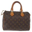 LOUIS VUITTON Monogram Speedy 25 Hand Bag M41528 LV Auth 146904-2