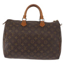 LOUIS VUITTON Monogram Speedy 35 Hand Bag M41524 LV Auth 146906-13