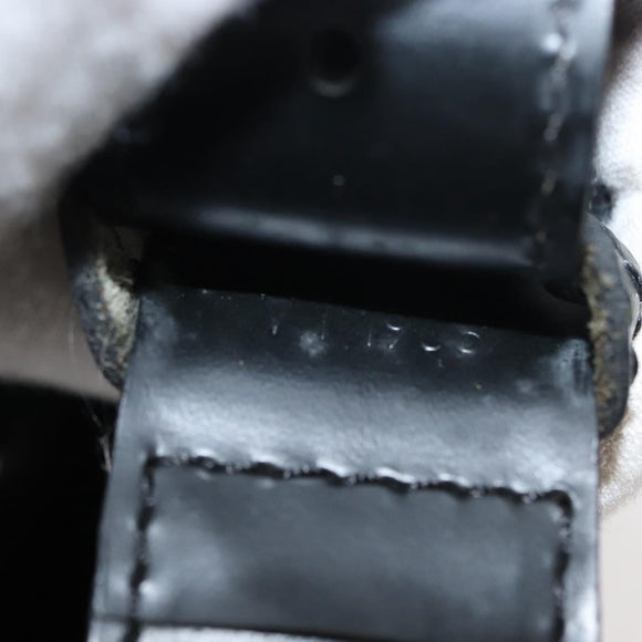 LOUIS VUITTON Epi Sac Depaule GM Shoulder Bag Black M80155 LV Auth 146910