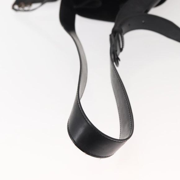 LOUIS VUITTON Epi Sac Depaule GM Shoulder Bag Black M80155 LV Auth 146910