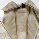 GUCCI GG Supreme Shoulder Bag PVC Brown Gold 201448 Auth 146911-21