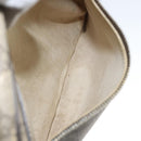 GUCCI GG Supreme Shoulder Bag PVC Brown Gold 201448 Auth 146911-23