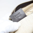 GUCCI GG Supreme Shoulder Bag PVC Brown Gold 201448 Auth 146911-12