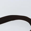 GUCCI GG Supreme Shoulder Bag PVC Brown Gold 201448 Auth 146911-14