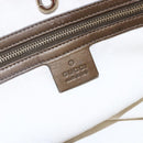 GUCCI GG Canvas Heart Bit Tote Bag Beige Gold 269956 Auth 146912-17