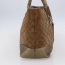 GUCCI GG Canvas Heart Bit Tote Bag Beige Gold 269956 Auth 146912-3