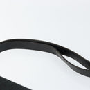 Christian Dior Trotter Canvas Shoulder Bag Black Gold Auth 146914-8