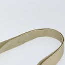 PRADA Shoulder Bag Nylon Ivory Silver Auth 146915-8