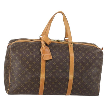 LOUIS VUITTON Monogram Sac Souple 55 Boston Bag M41622 LV Auth 146922