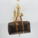LOUIS VUITTON Monogram Sac Souple 55 Boston Bag M41622 LV Auth 146922-22