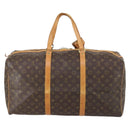 LOUIS VUITTON Monogram Sac Souple 55 Boston Bag M41622 LV Auth 146922-2