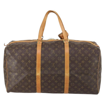 LOUIS VUITTON Monogram Sac Souple 55 Boston Bag M41622 LV Auth 146922 - 0