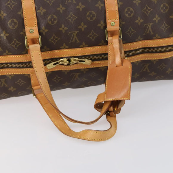 LOUIS VUITTON Monogram Sac Souple 55 Boston Bag M41622 LV Auth 146922