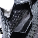 PRADA Hand Bag Nylon Purple Silver Auth 146924-21