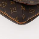 LOUIS VUITTON Monogram Musette Tango Short Strap Bag M51257 Auth 146937V-15