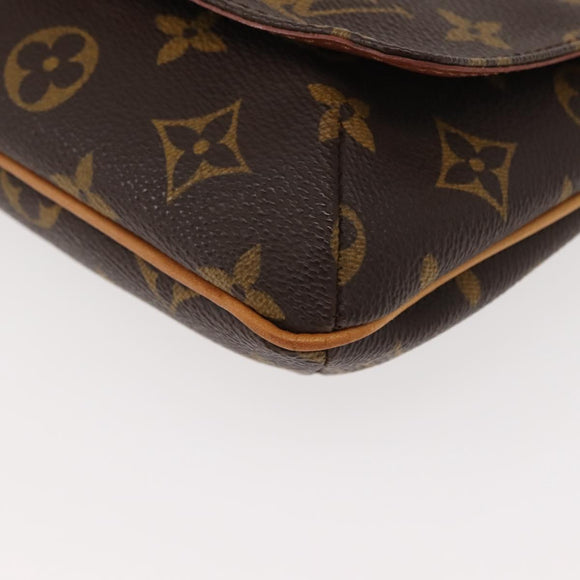 LOUIS VUITTON Monogram Musette Tango Short Strap Bag M51257 Auth 146937V