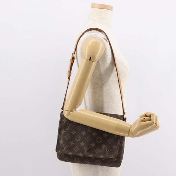 LOUIS VUITTON Monogram Musette Tango Short Strap Bag M51257 Auth 146937V