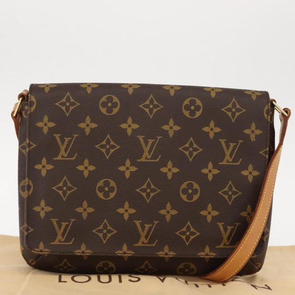 LOUIS VUITTON Monogram Musette Tango Short Strap Bag M51257 Auth 146937V