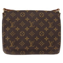LOUIS VUITTON Monogram Musette Tango Short Strap Bag M51257 Auth 146937V-13