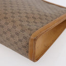 GUCCI Micro GG Supreme Clutch Bag PVC Beige 17 039 1995 Auth 146941-14