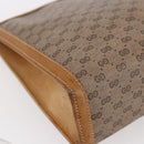 GUCCI Micro GG Supreme Clutch Bag PVC Beige 17 039 1995 Auth 146941-15