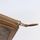 GUCCI Micro GG Supreme Clutch Bag PVC Beige 17 039 1995 Auth 146941-9