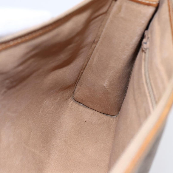 GUCCI Micro GG Supreme Clutch Bag PVC Beige 17 039 1995 Auth 146941