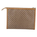GUCCI Micro GG Supreme Clutch Bag PVC Beige 17 039 1995 Auth 146941-2