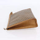 GUCCI Micro GG Supreme Clutch Bag PVC Beige 17 039 1995 Auth 146941-3