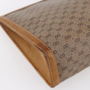 GUCCI Micro GG Supreme Clutch Bag PVC Beige 17 039 1995 Auth 146941-8