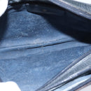 GUCCI GG Supreme Sherry Line Shoulder Bag PVC Navy Gold 904 02 049 Auth 146942-10