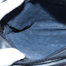 GUCCI GG Supreme Sherry Line Shoulder Bag PVC Navy Gold 904 02 049 Auth 146942-20