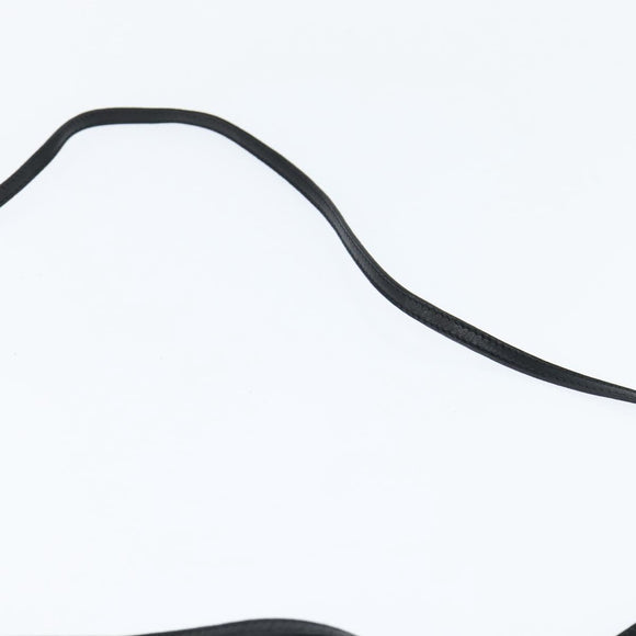 Chloe Lily Shoulder Bag Leather 2way Black Gold Auth 146949