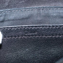 Chloe Lily Shoulder Bag Leather 2way Black Gold Auth 146949-20