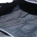 Chloe Lily Shoulder Bag Leather 2way Black Gold Auth 146949-11